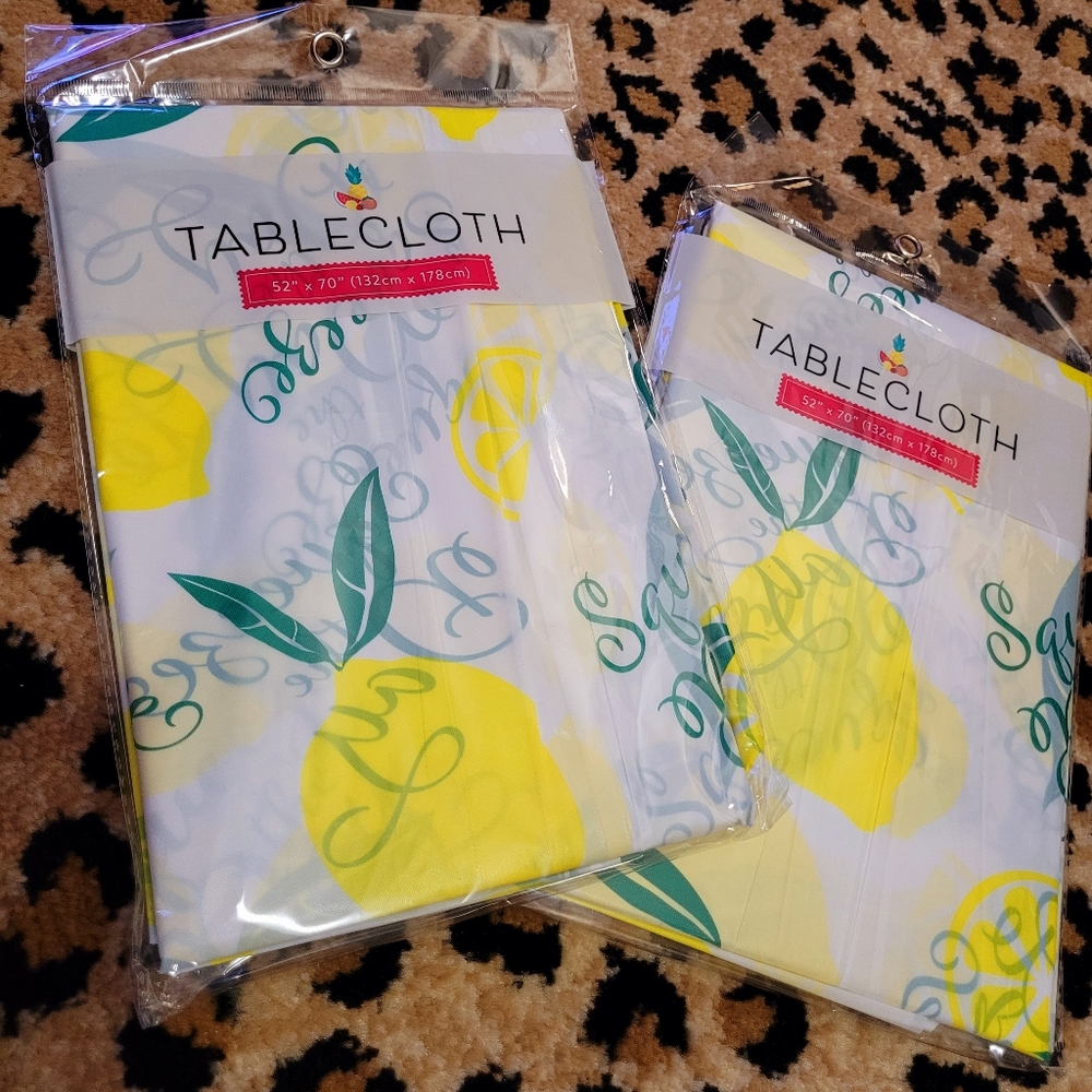 Lemon Tablecloth